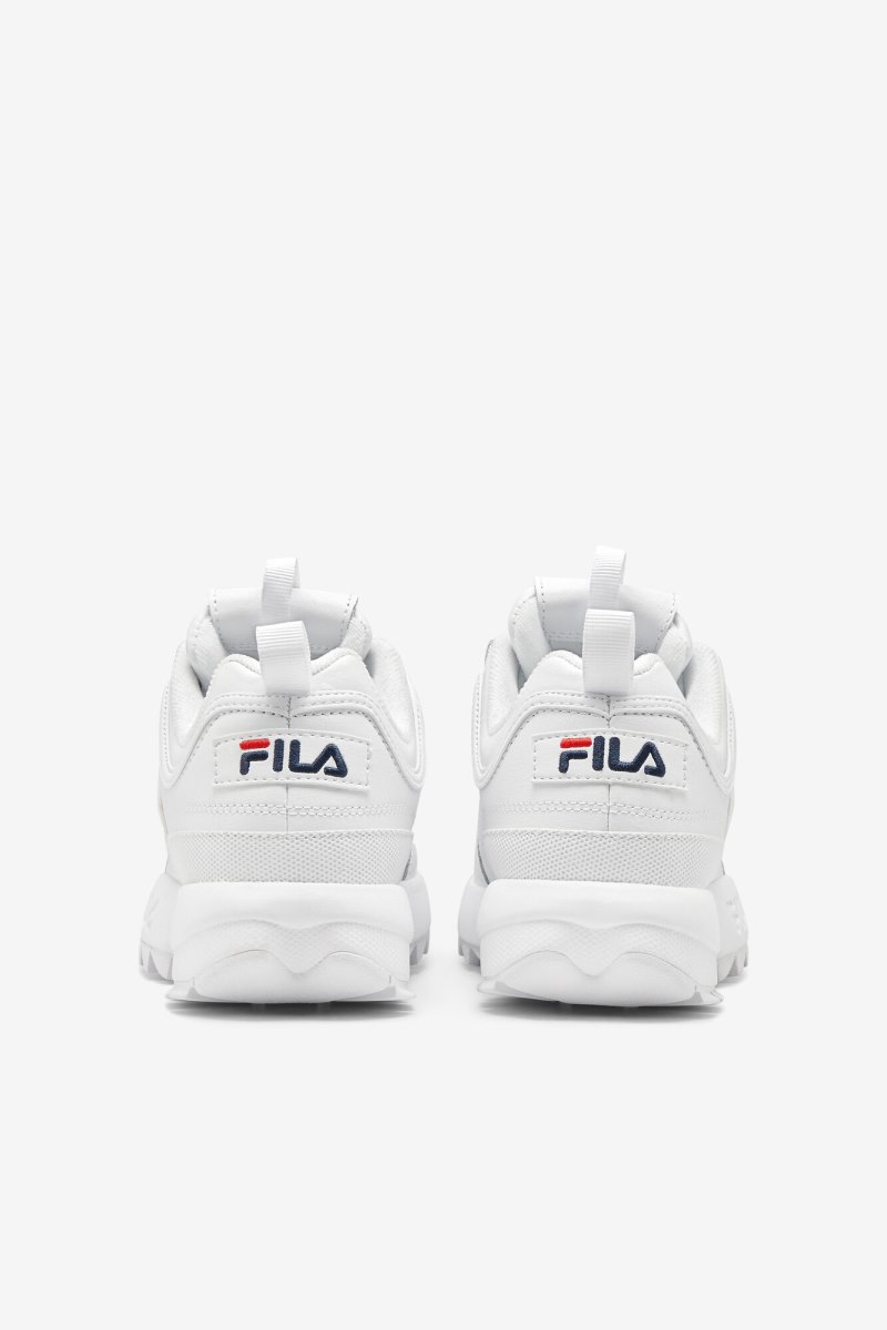 Férfi Fila Disruptor 2 Premium Sportcipő Fehér Sötétkék Piros Magyarország | HU-145997