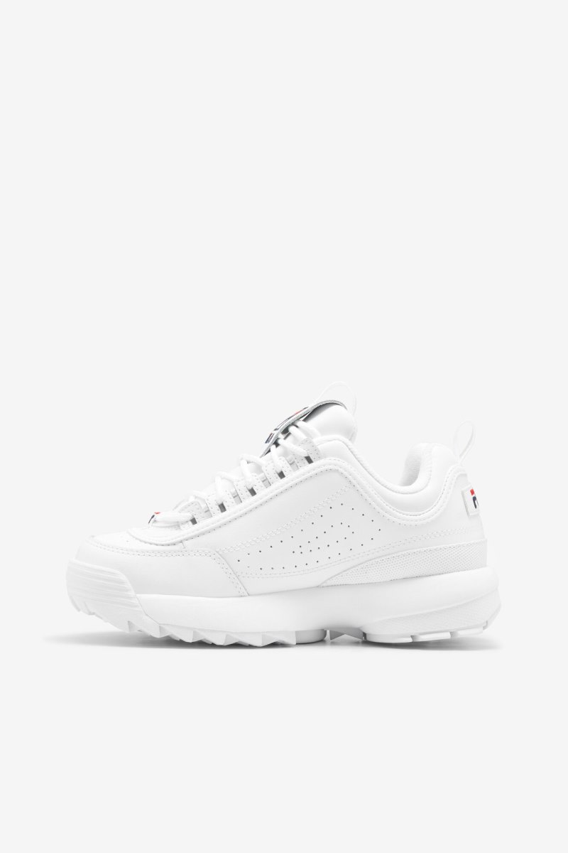 Férfi Fila Disruptor 2 Sportcipő Fehér Sötétkék Piros Magyarország | HU-120450
