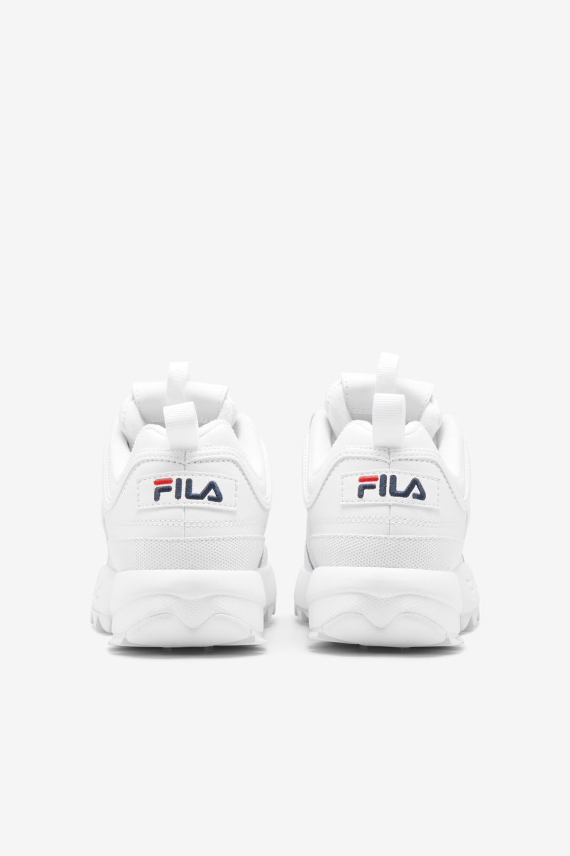 Férfi Fila Disruptor 2 Sportcipő Fehér Sötétkék Piros Magyarország | HU-120450