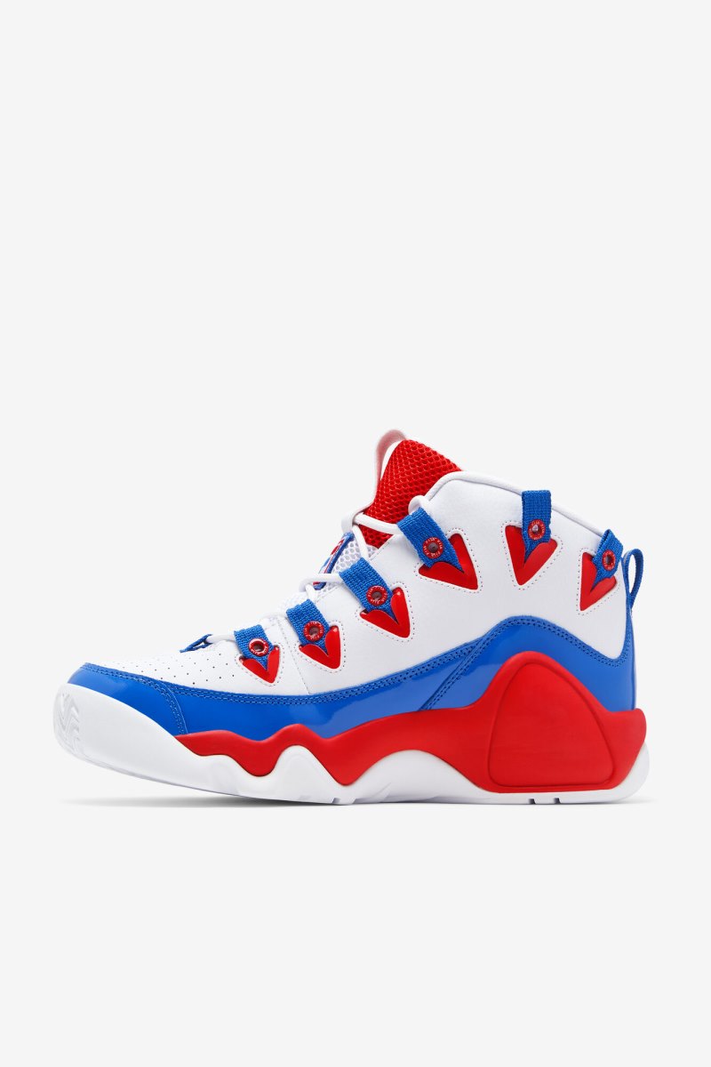 Férfi Fila Grant Hill 1 Sportcipő Fehér Piros Kék Magyarország | HU-124345