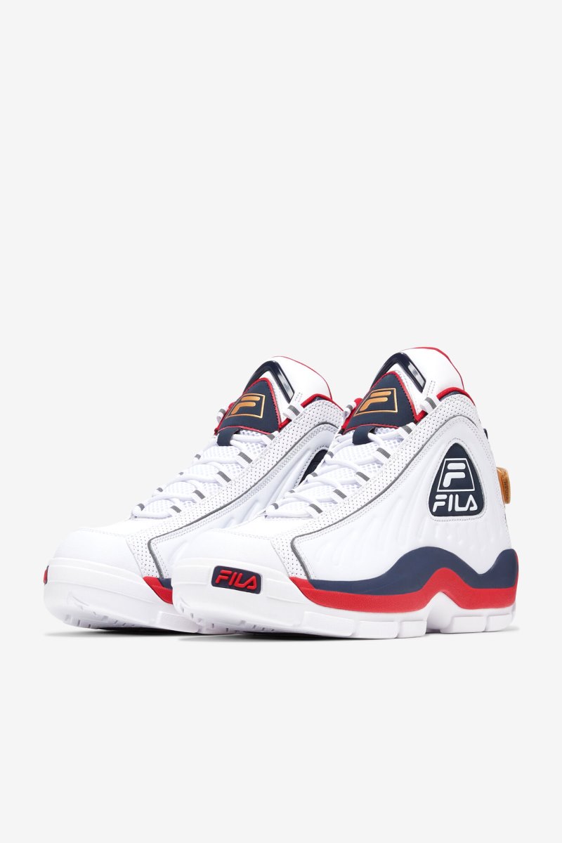 Férfi Fila Grant Hill 2 Game Break Sportcipő Fehér Kék Piros Magyarország | HU-143346