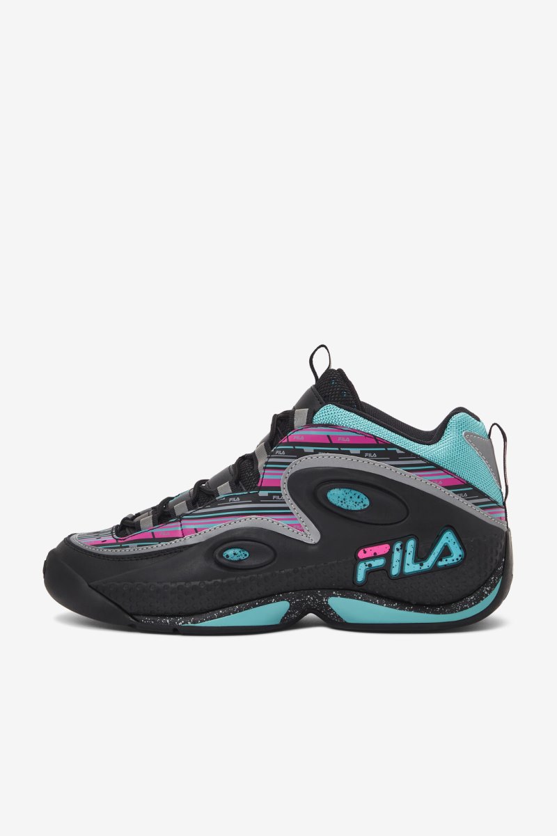 Férfi Fila Grant Hill 3 Sportcipő Fekete Rózsaszín Magyarország | HU-170624