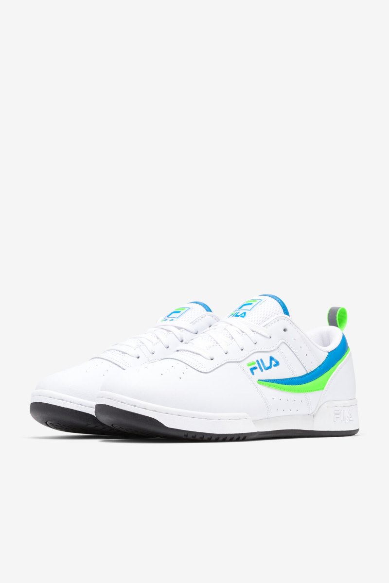 Férfi Fila Original Fitness Sportcipő Fehér Zöld Fekete Magyarország | HU-166881