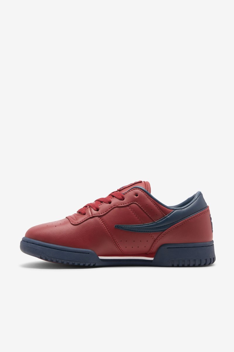 Férfi Fila Original Fitness Cipő Piros Sötétkék Fehér Magyarország | HU-106634