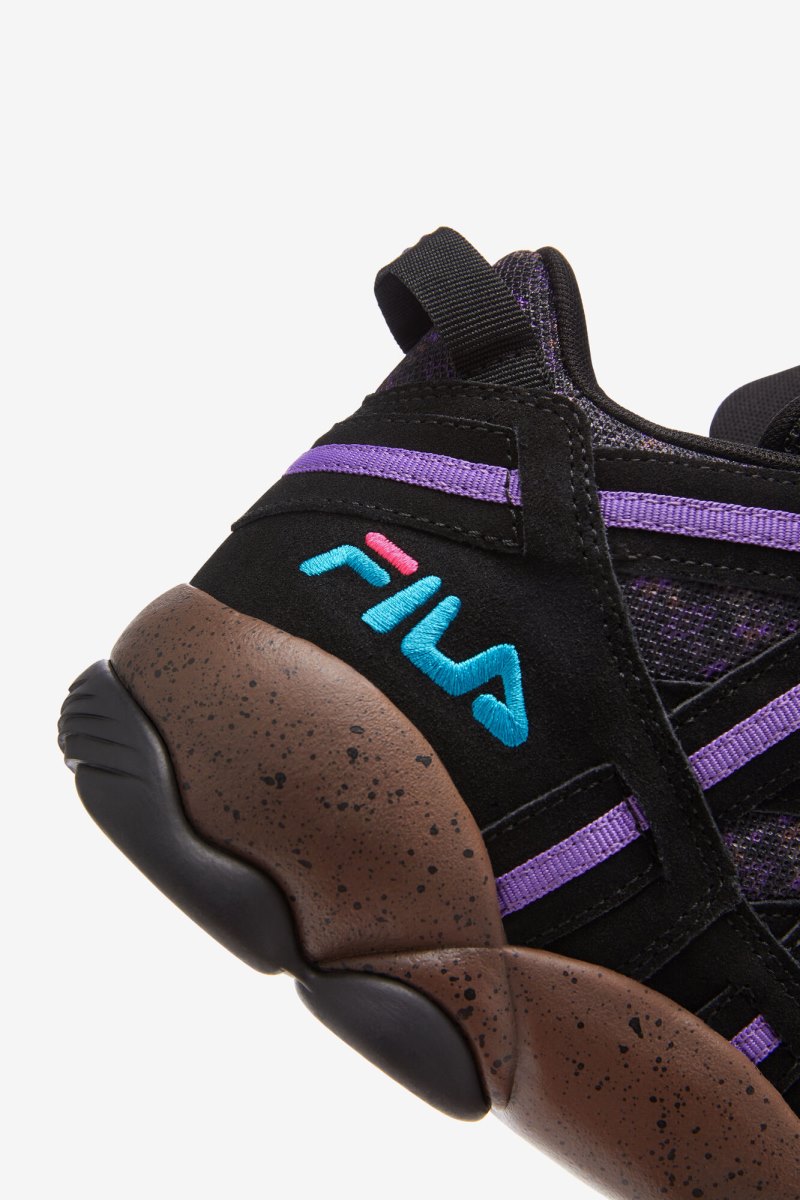 Férfi Fila Stackhouse Spaghetti Sportcipő Fekete Barna Lila Magyarország | HU-171904