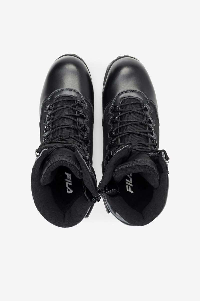 Férfi Fila Stormer Boot Munkacipő Fekete Fekete Fekete Magyarország | HU-182754