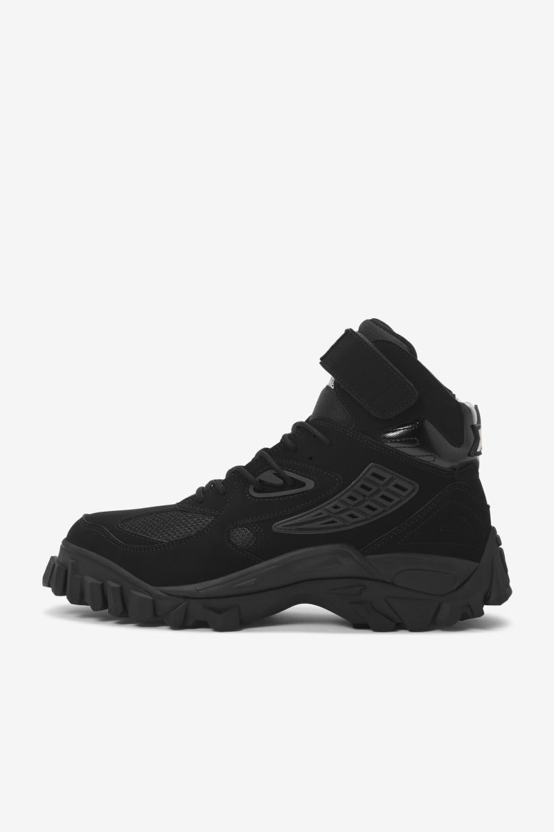 Férfi Fila Yak Boots Sportcipő Fekete Fekete Magyarország | HU-147662