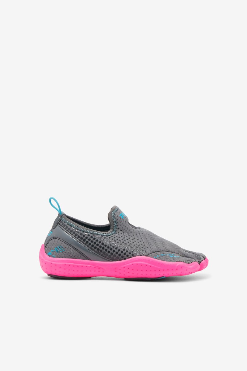 Gyerek Fila Big Kids\' Skele-toes Emergence Cipő Szürke Rózsaszín Magyarország | HU-174598