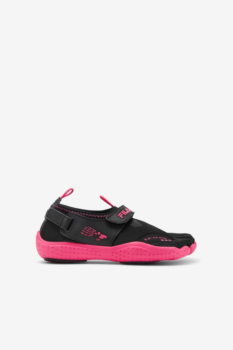Gyerek Fila Big Kids\' Skele-toes Ez Papucs 2 Cipő Fekete Rózsaszín Magyarország | HU-194118