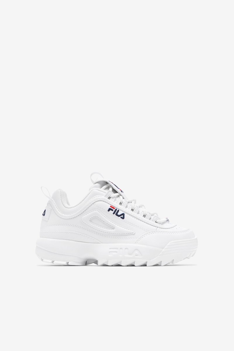Gyerek Fila Disruptor 2 Sportcipő Fehér Piros Magyarország | HU-152295