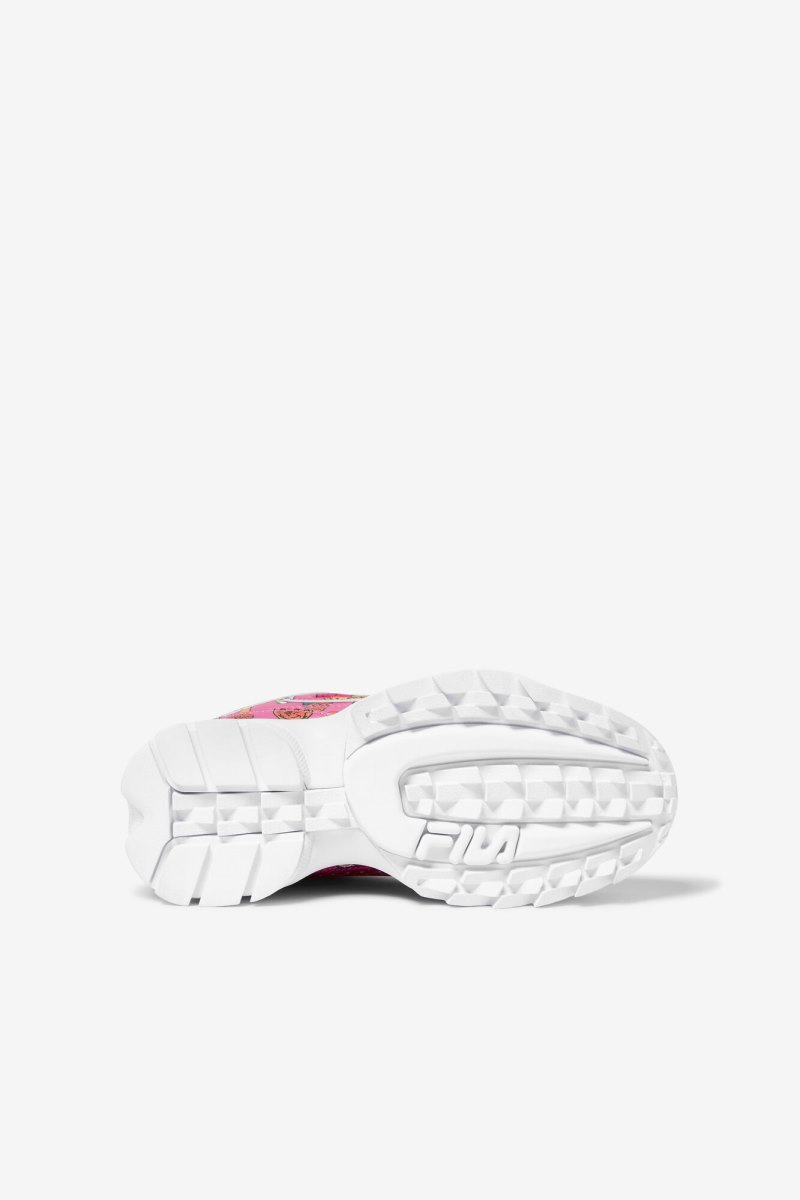 Gyerek Fila Little Kids' Disruptor 2 Premium Sportcipő Rózsaszín Lila Citrom Magyarország | HU-140720