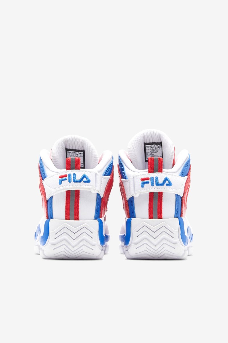 Gyerek Fila Little Kids' Grant Hill 2 Sportcipő Fehér Piros Kék Magyarország | HU-192869