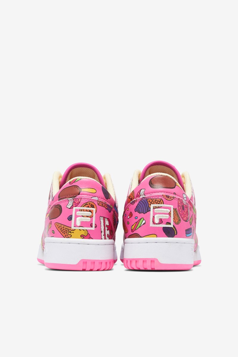 Gyerek Fila Little Kids' Original Fitness Sportcipő Rózsaszín Lila Citrom Magyarország | HU-114618