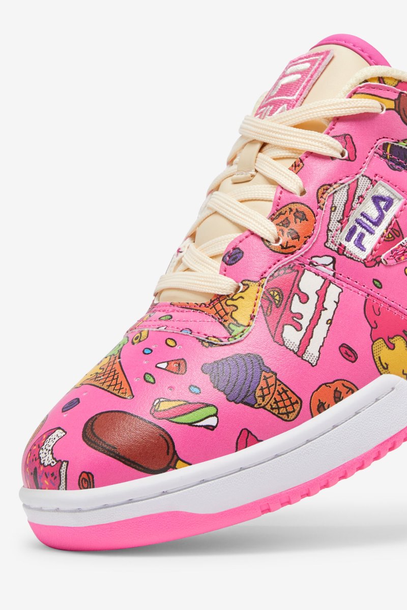 Gyerek Fila Little Kids' Original Fitness Sportcipő Rózsaszín Lila Citrom Magyarország | HU-114618