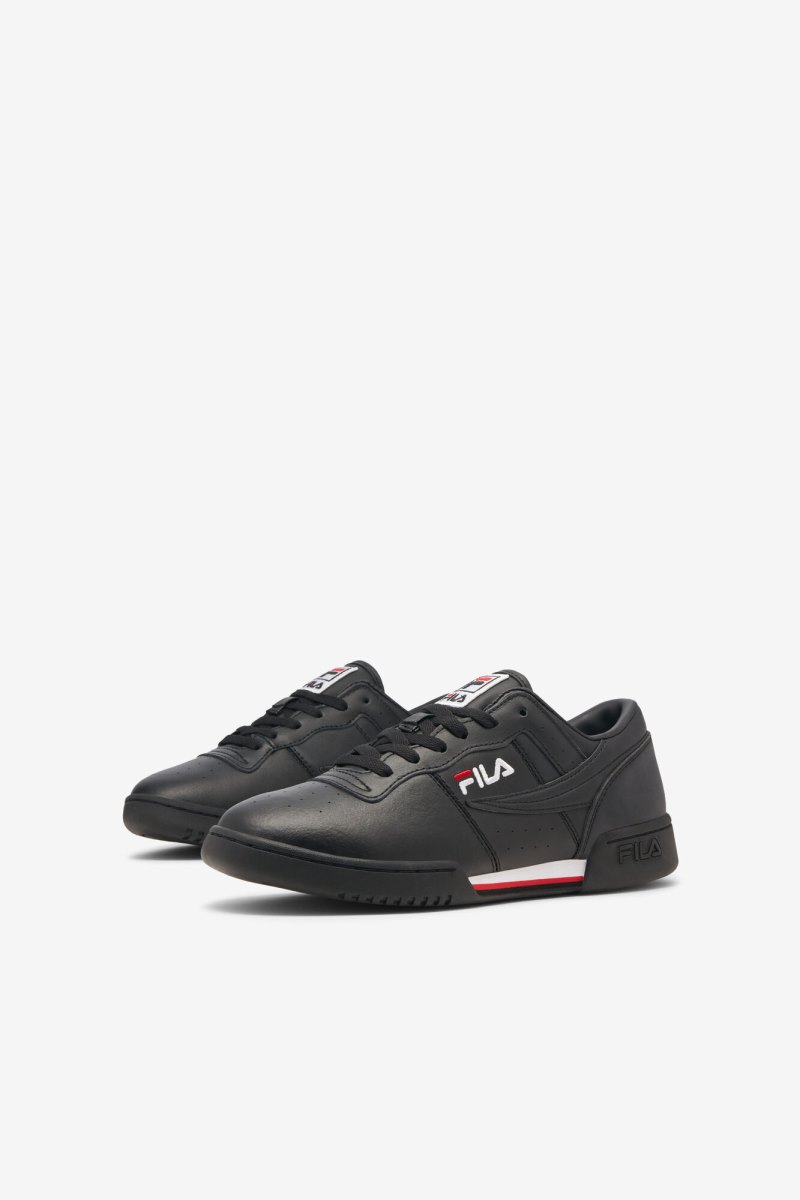 Gyerek Fila Original Fitness Cipő Fekete Fehér Piros Magyarország | HU-176151