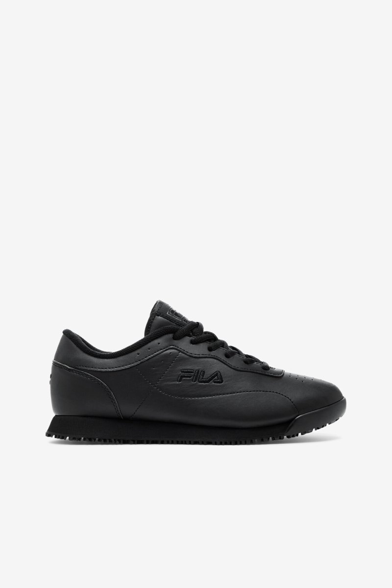Női Fila Memory Viable Slip Resistant Shoe Munkacipő Fekete Magyarország | HU-169240