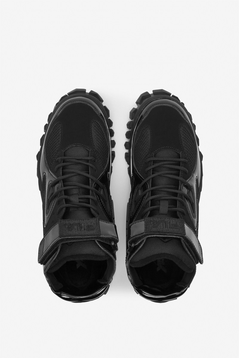 Női Fila Yak Boots Sportcipő Fekete Fekete Fekete Magyarország | HU-113380